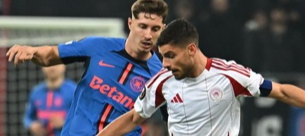 Europa League: FCSB - Olympiakos Pireu 0-0